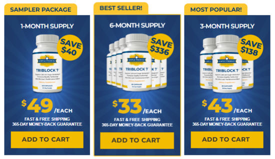 TriBlock7 TriBlock7 Price